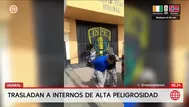 Trasladan a 24 internos de alta peligrosidad del penal de Huaral