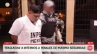 Trasladan a internos del penal de Chincha