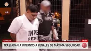 Trasladan a internos del penal de Chincha