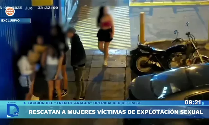 Policía rescata a 18 mujeres explotadas por Tren de Aragua