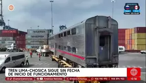 Tren Lima-Chosica sigue sin fecha de inicio de operaciones/ América Noticias