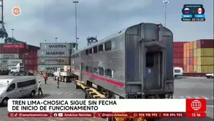 Tren Lima-Chosica sigue sin fecha de inicio de operaciones/ América Noticias