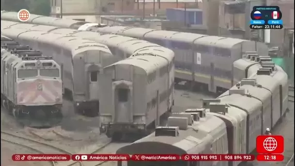 Tren Lima-Chosica aún no tiene fecha para empezar a operar/ América Noticias Tren Lima-Chosica aún no tiene fecha para empezar a operar/ América Noticias