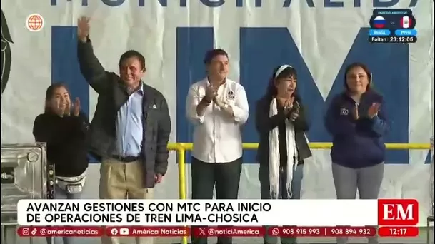 Tren Lima-Chosica sigue sin fecha de funcionamiento pese a reuniones entre Reggiardo y el MTC/ América Noticias Tren Lima-Chosica sigue sin fecha de funcionamiento pese a reuniones entre Reggiardo y el MTC/ América Noticias