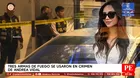 Tres armas fueron usadas en el crimen de Andrea Vidal