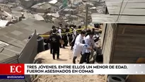 Tres personas fueron asesinadas.