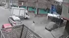 Tres heridos deja choque entre furgoneta y camioneta en SMP