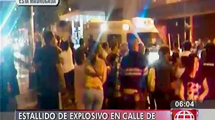 Tres menores resultaron heridos tras la explosión de una granada en La Victoria Tres menores resultaron heridos tras la explosión de una granada en La Victoria