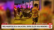 Tres muertos deja balacera en el jirón Atahualpa del Callao