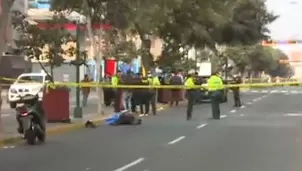 La PNP cerró la avenida Cuba