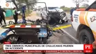 Tres obreros mueren en choque en la vía Piura–Chulucanas