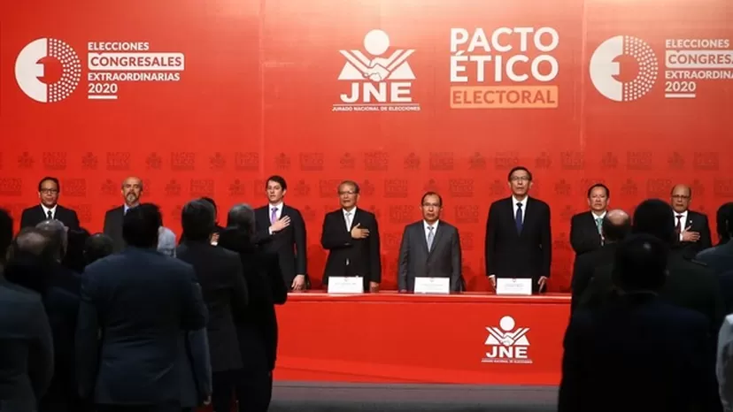 Tres organizaciones políticas no firmaron el Pacto Ético Electoral