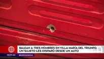 Balacera en Villa María del Triunfo. América Noticias