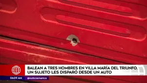 Balacera en Villa María del Triunfo. América Noticias