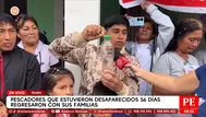 Tres pescadores piuranos sobreviven 56 días perdidos en alta mar