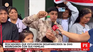 Rescataron a pescadores desaparecidos. América Noticias