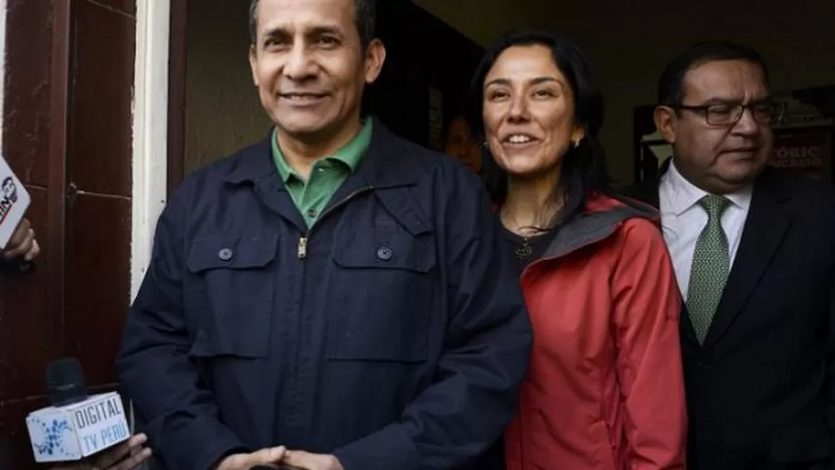 Ollanta Humala y Nadine Heredia. Foto: Andina