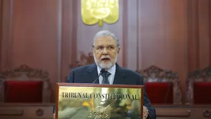 Ernesto Blume se refirió a la reforma de justicia. Foto: Andina