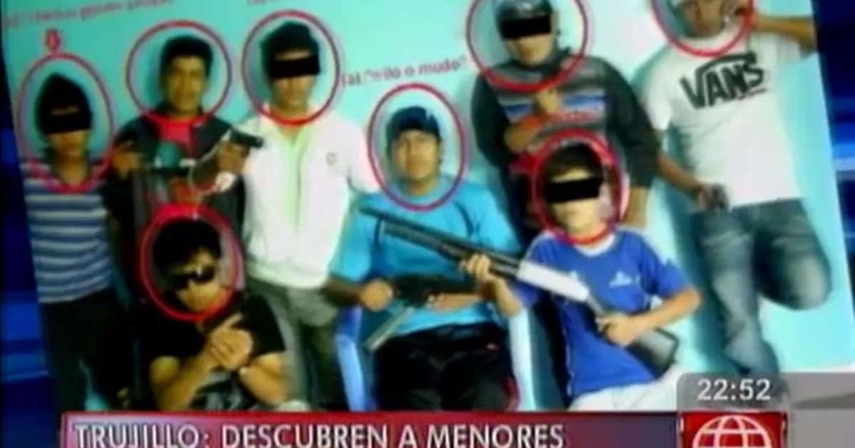 Trujillo Fotos Demostrarían Que Sicarios Entrenan A Adolescentes America Noticias 6795