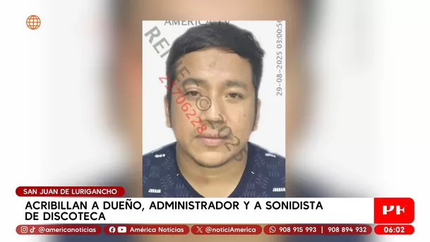 Triple asesinato en discotecas de San Juan de Lurigancho. Foto: América Noticias Triple asesinato en discotecas de San Juan de Lurigancho. Foto: América Noticias