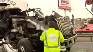 Accidente. / Video: Canal N