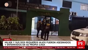 Triple crimen en Huaral: madre y sus dos hijos fueron asesinados/ América Noticias