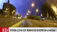 Truenos y relámpagos se reportaron en diversos distritos de Lima