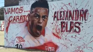 Mural de Christian Cueva. Foto: América Noticias