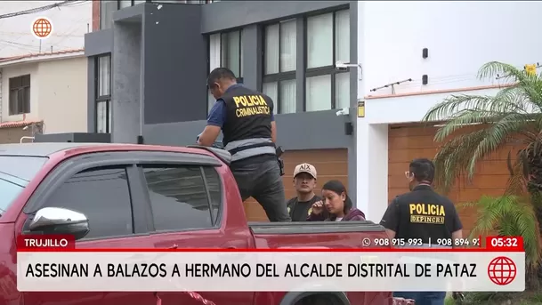 Trujillo: Asesinan a balazos al hermano del alcalde de Pataz. Foto: América Noticias Trujillo: Asesinan a balazos al hermano del alcalde de Pataz. Foto: América Noticias
