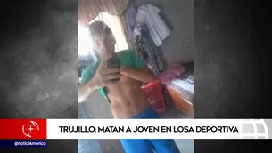 Policías investigan móvil del crimen del joven.