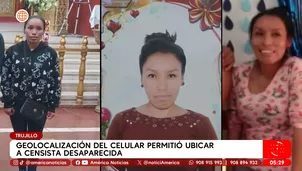 Censista desaparecida fue hallada en Trujillo gracias a geolocalización. Foto y video: América Noticias