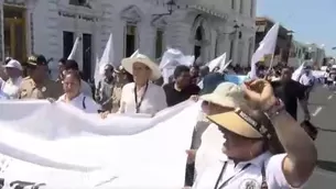 La manifestación representa el clamor unánime de una población exhausta que urge estrategias contundentes. / Video: Canal N