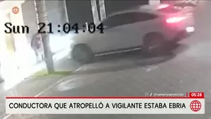 Trujillo: Conductora que atropelló a vigilante estaba ebria. Foto y video: América Noticias