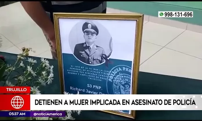 Trujillo Detienen A Mujer Implicada En Asesinato De Policía América Noticias 0348