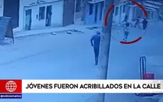 Trujillo: dos jóvenes son acribillados por sicarios - Noticias de encanonan