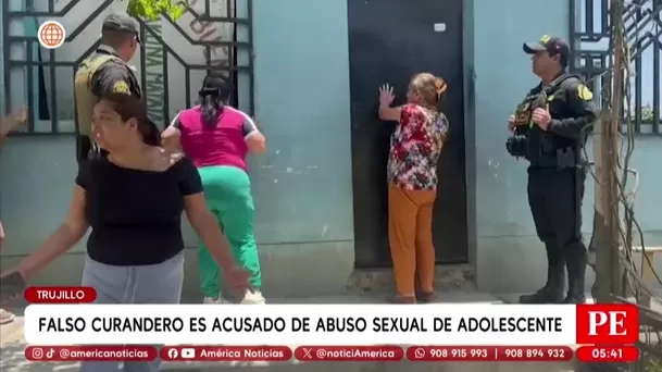 Falso curandero es acusado de abuso sexual de adolescente en Trujillo. Foto: América Noticias Falso curandero es acusado de abuso sexual de adolescente en Trujillo. Foto: América Noticias