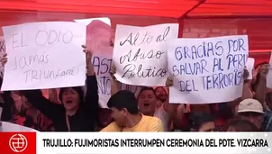 Martín Vizcarra visitó la La Libertad. Foto: captura de TV