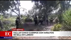 Hallan cadáveres en Trujillo. América Noticias