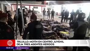 Motín en Trujillo. Foto: América Noticias