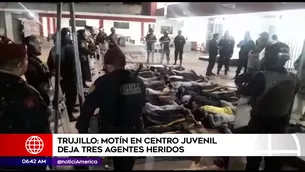 Motín en Trujillo. Foto: América Noticias