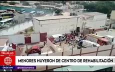 Trujillo: Policía busca a dos adolescentes que huyeron de centro de rehabilitación juvenil  - Noticias de centro-especializado