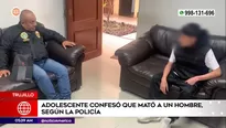 Adolescente confesó asesinato de hombre en Trujillo. Foto y video: América Noticias