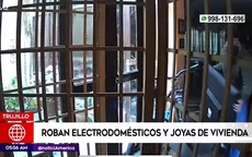 Trujillo: Roban electrodomésticos y joyas de vivienda - Noticias de betssy-chavez