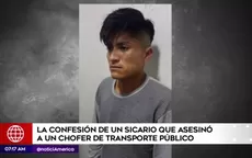 Trujillo: Sicario confesó que cometió crimen por S/500 - Noticias de liberado