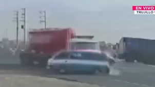 Un accidente trágico ocurrió esta mañana en la ciudad de Trujillo. / Video: Canal N