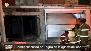 Explosión en Trujillo deja varias casas afectadas y refuerza el terror que vive la ciudad ante ola de violencia sin freno. Video: Cuarto Poder