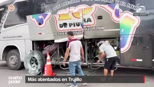 Trujillo sufre una ola de atentados con explosivos donde menores son usados para atacar negocios; la policía vincula los hechos a la banda Los Pulpos. Video: Cuarto Poder