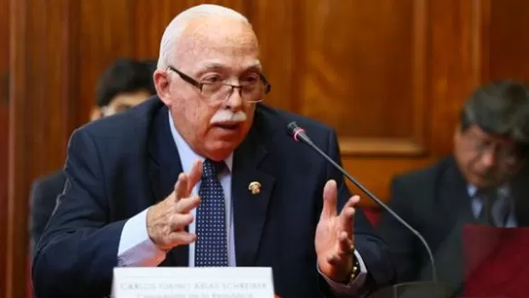 Carlos Tubino se refirió al ministro de Justicia, Vicente Zeballos. Foto: El Comercio