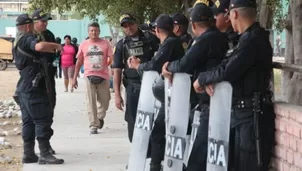 Estado de emergencia en Tumán. Foto: El Comercio