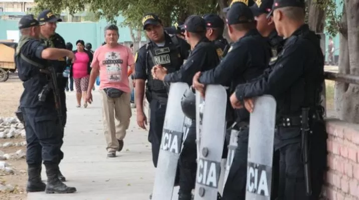 Estado de emergencia en Tumán. Foto: El Comercio Estado de emergencia en Tumán. Foto: El Comercio